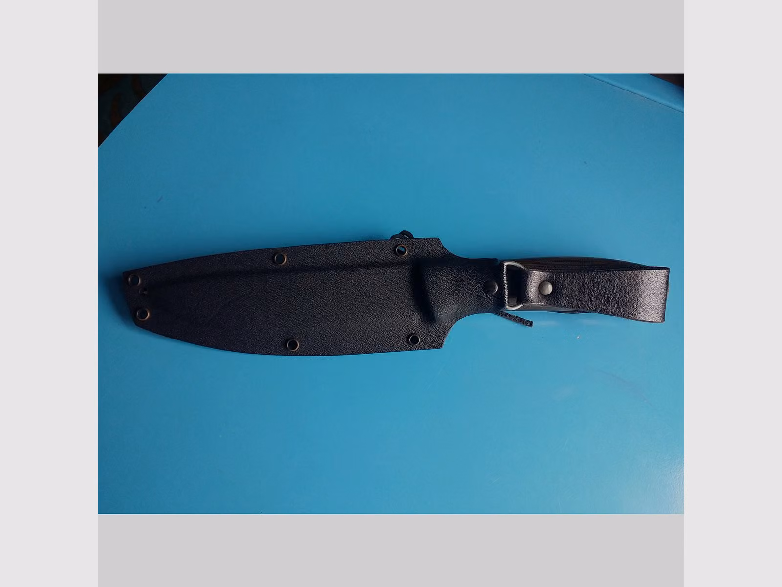 Coltello fatto a mano da -HighlandeR-, realizzato in acciaio Elmax in polveremetallurgia., immagine 5 di 6