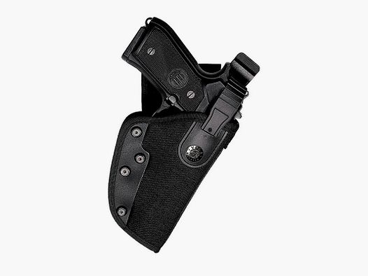 VEGA HOLSTER – CORDURA GÜRTELHOLSTER | SCHNELLAUSLÖSUNG „VEGA STOP SNAP“ | FÜR LARGE AUTO, BERETTA 92/98, M9A1, TANFOGLIO FORCE, TAURUS PT92/99