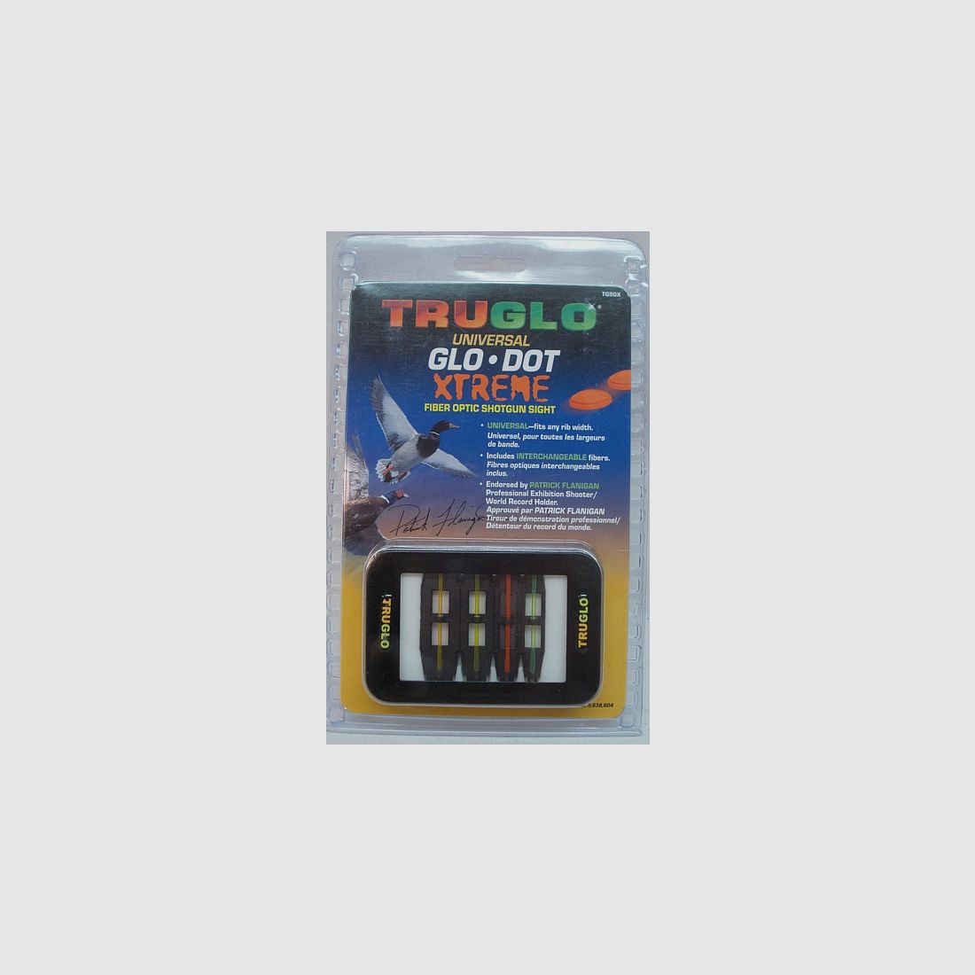 Truglo UNIVERSAL SET 4xGLO DOT - VIS. SCHIENENBREITE 6, 8, 10,