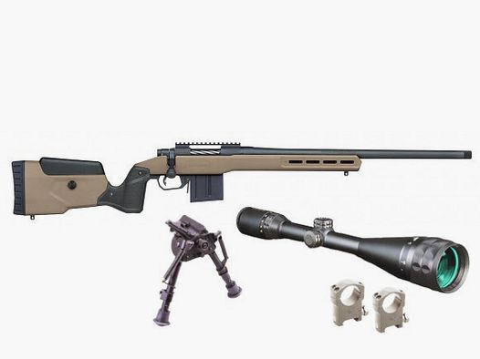 Pack MOSSBERG Patriot LR Tactical .308 Win TLD