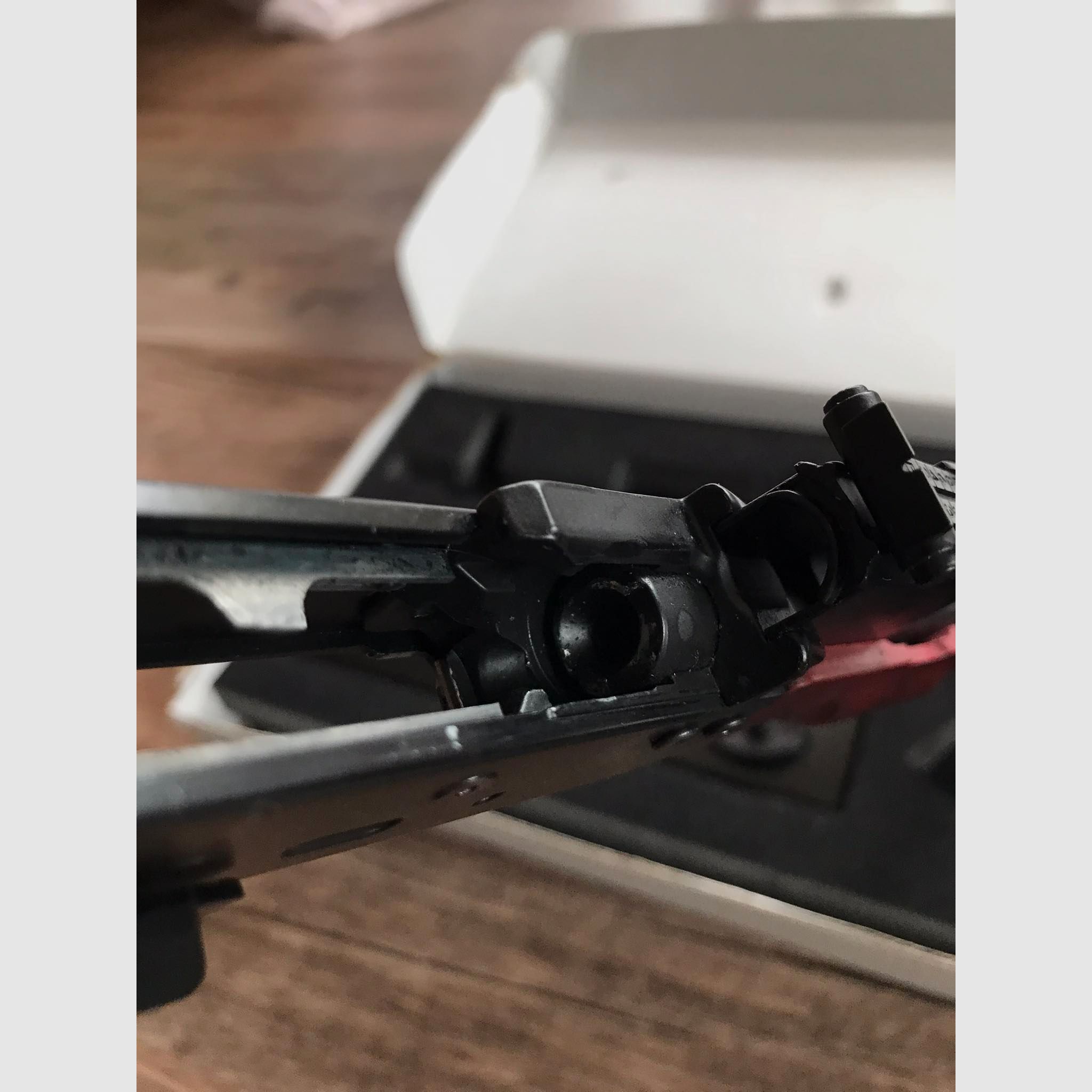 Alloy Army AK74/AKM miniature model scale 1/2.05 metal fully disassemblable, shell ejection