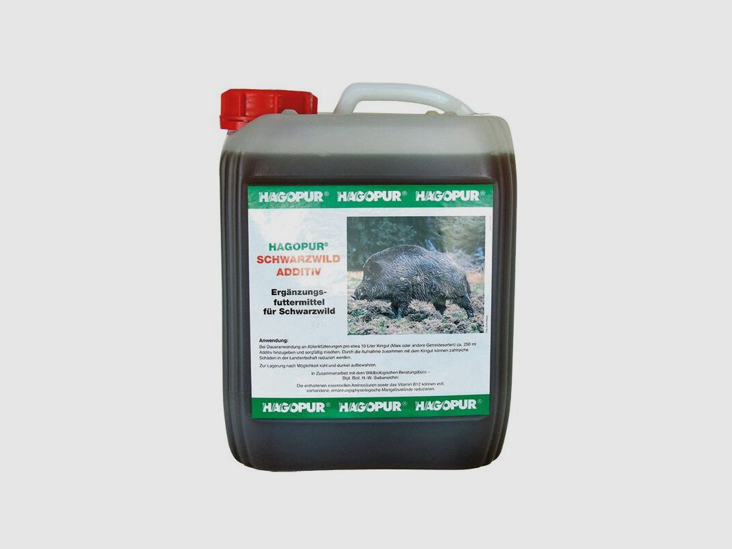 Hagopur Schwarzwild-Additiv Lockmittel 5L