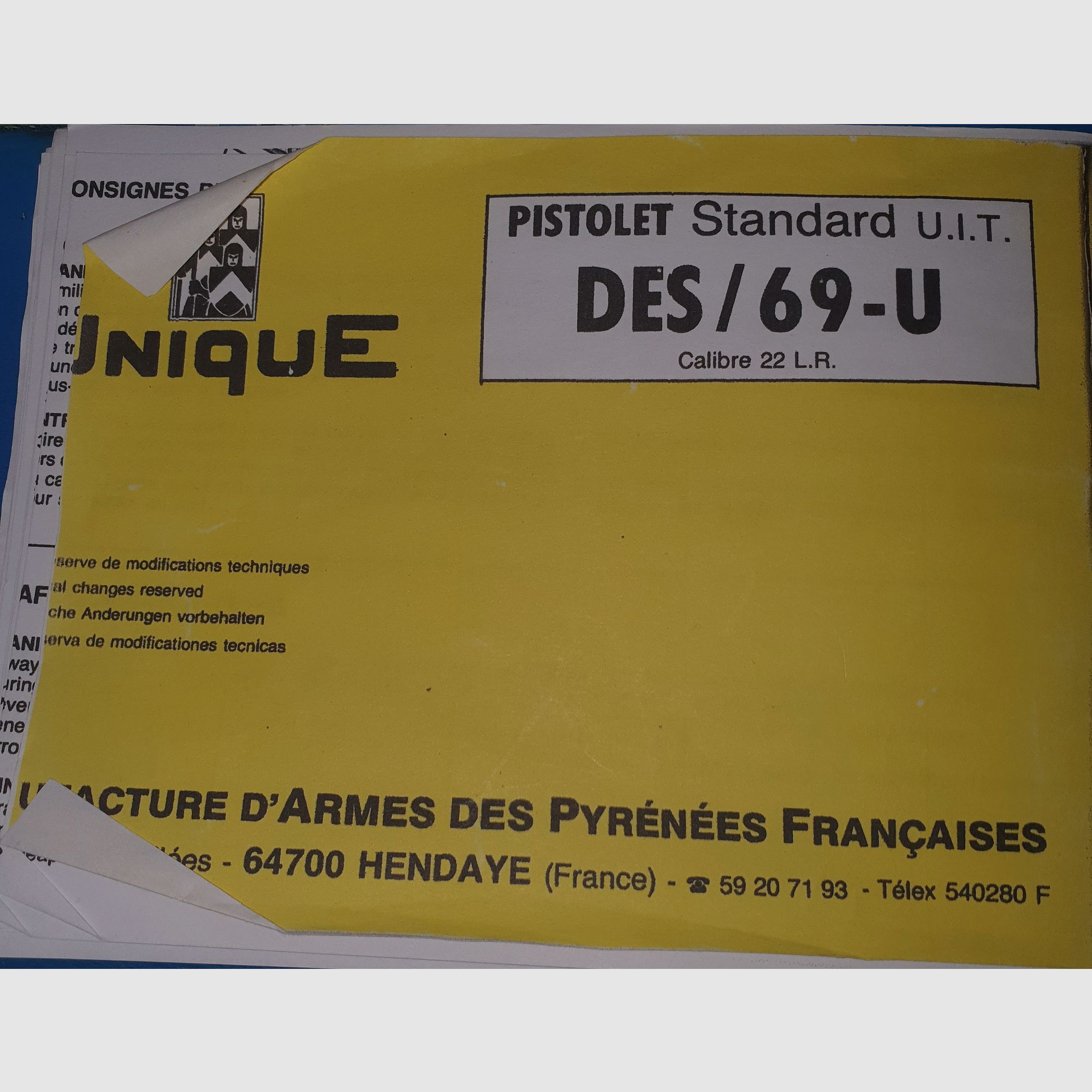 Unique DES 69 U