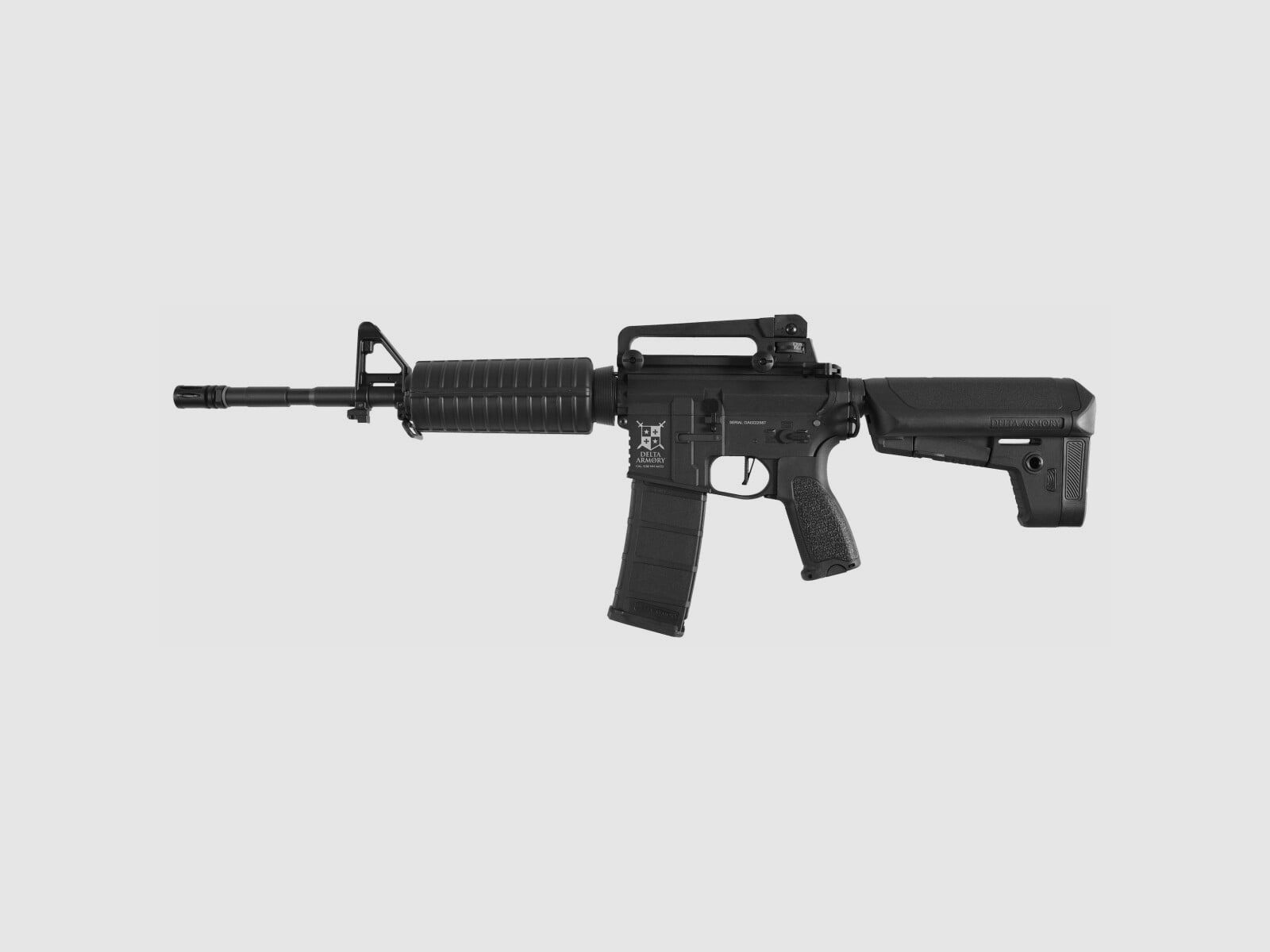 AR15 Classic CHARLIE Noir S-AEG Fusil Softair Libre à partir de 18 Ans | Delta Armory, image 1 sur 4