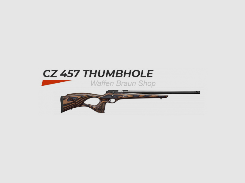 CZ 457 rep. Thumbhole Thr. 20 Zoll .22 lr PH