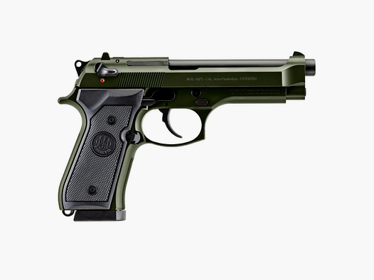 Beretta, pistolet, 92FS, 9x19, SA/DA, 15 strzałów, OD Green