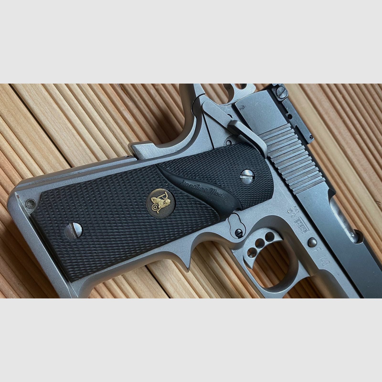 Peters Stahl 1911 Rangemaster - .45ACP/9mm Luger Wechselsystem - Multicaliber Schlitten als zweites System