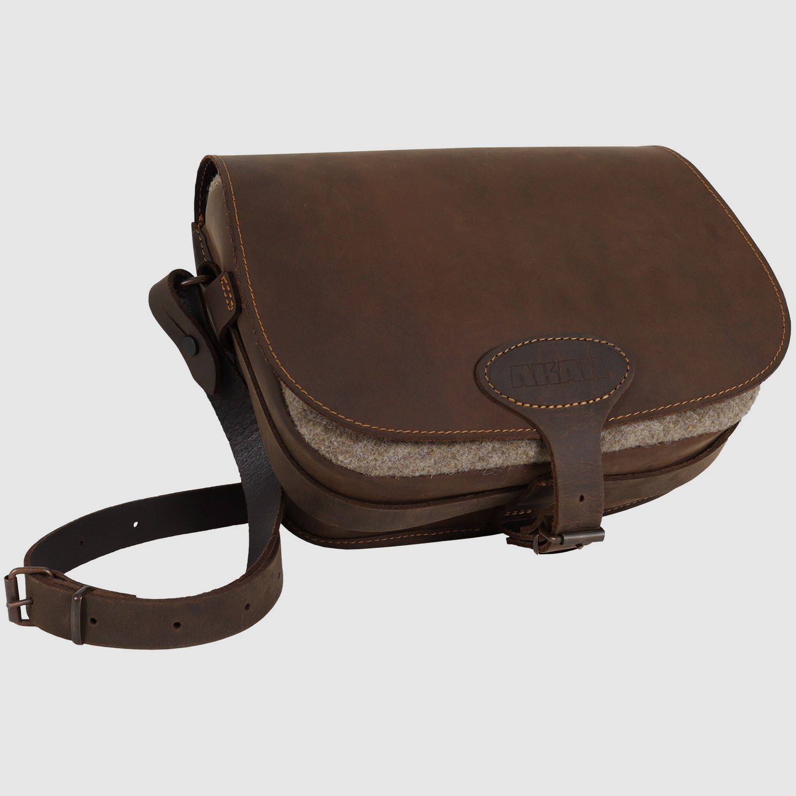 Borsa da caccia classica in loden