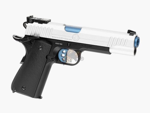 GX45 Mk.I Metall Version GBB Airsoft Pistole in Silber -F- | G&G
