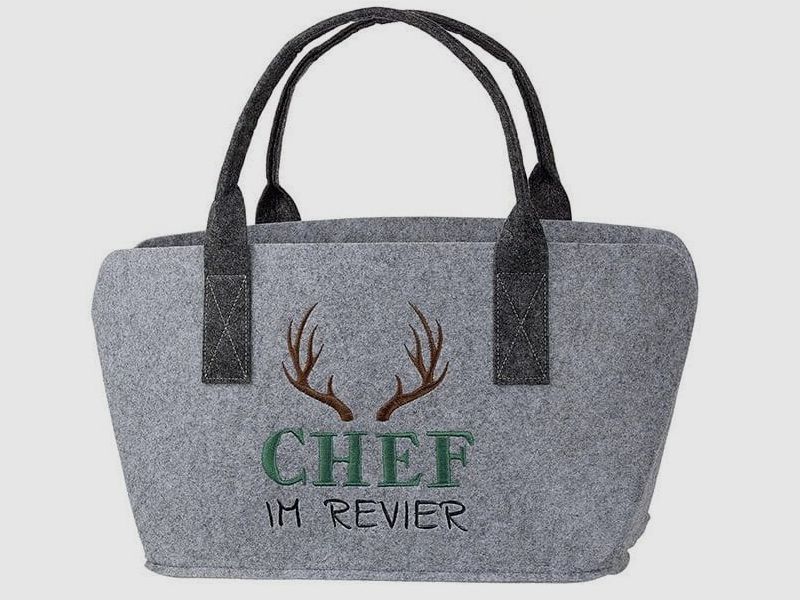 Bolsa de fieltro Gilde chef en el terreno de caza