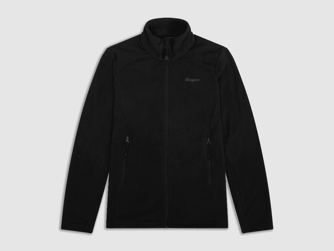 Bergans Finnsnes Fleece Jacket Dames Zwart S