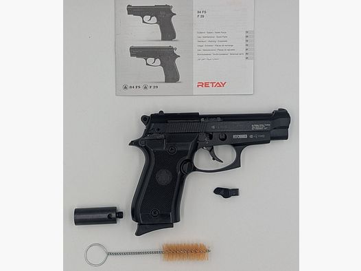 RETAY 84 FS Schreckschusspistole 9 mm P.A.K - Wapen wordt als defect verkocht !