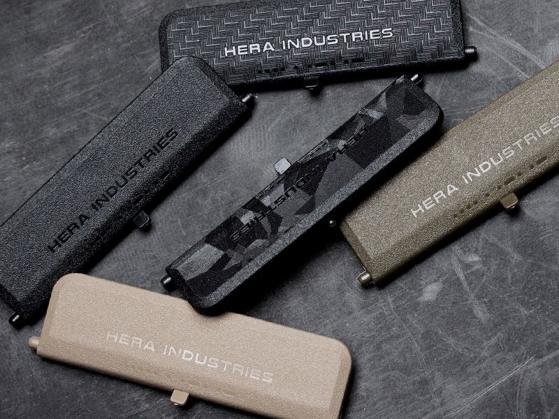 HERA ARMS AR15 Dust Cover, nueva generación camuflaje negro