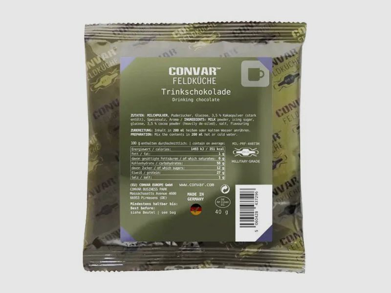 Convar-7 Convar Feldküche Trinkschokolade