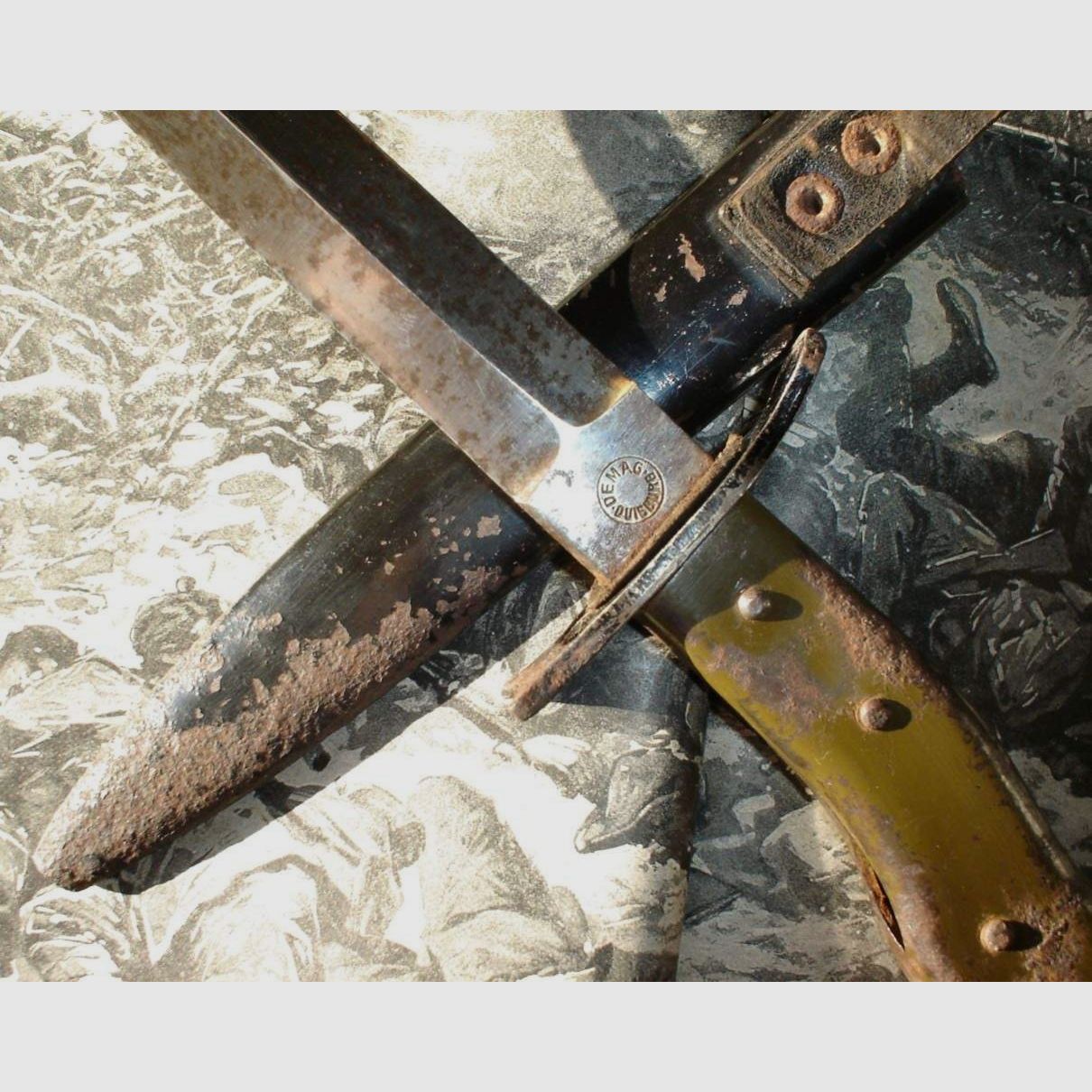 Original Grabendolch DEMAG Duisburg aus Wk1 