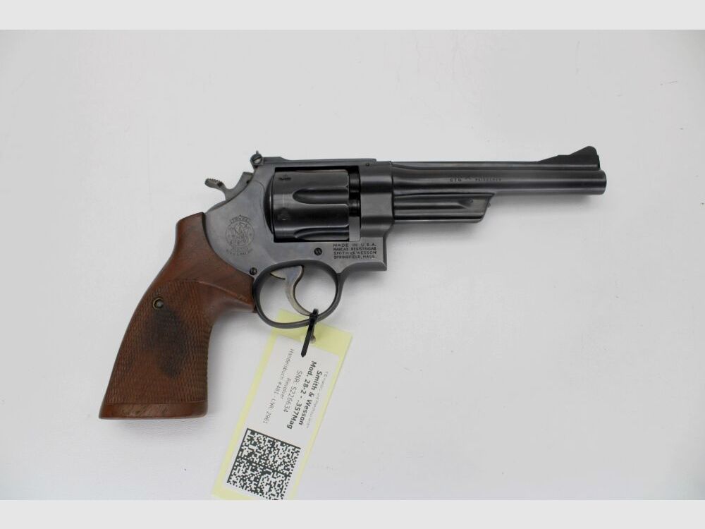 Revolver Smith & Wesson Mod. 28-2 Highway Patrolman met 6" loop .357Mag