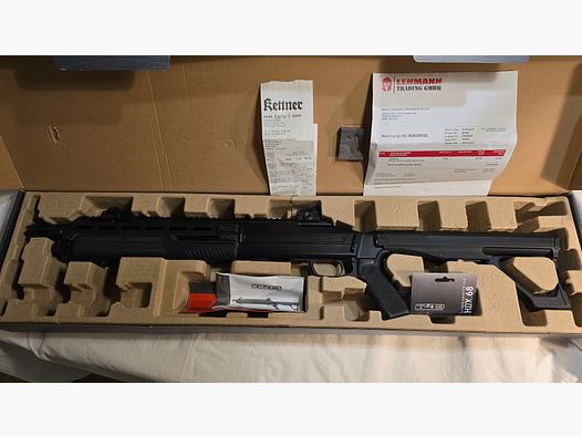 Umarex T4E HDX 68, cal. .68, 40 Joule, Black, Ser.Nr. DD004935, inkl. 2x 12g CO2 Adapter.