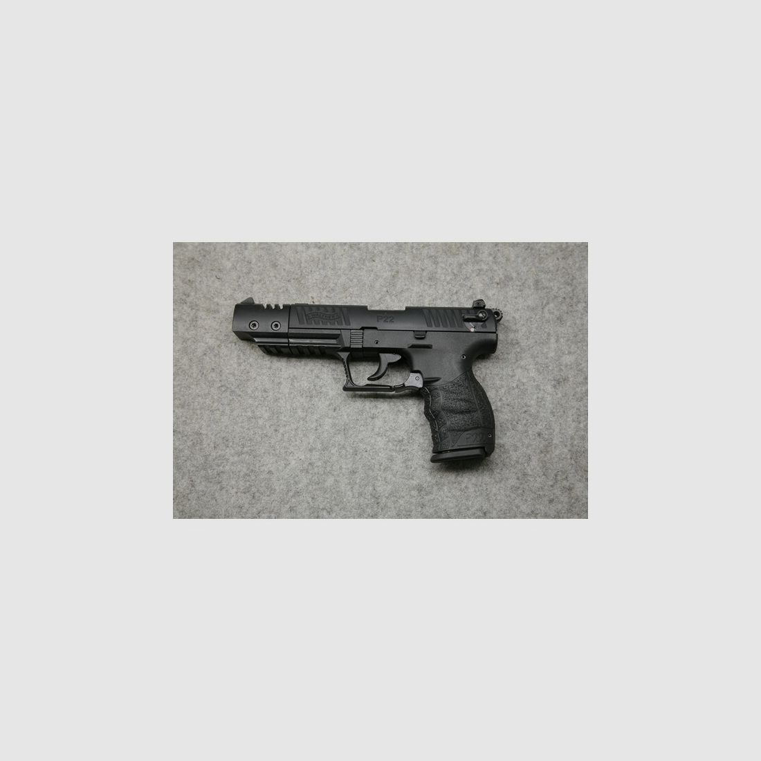 Pistole Walther P22 QD Target, Kaliber .22 lfB (.22 lr)