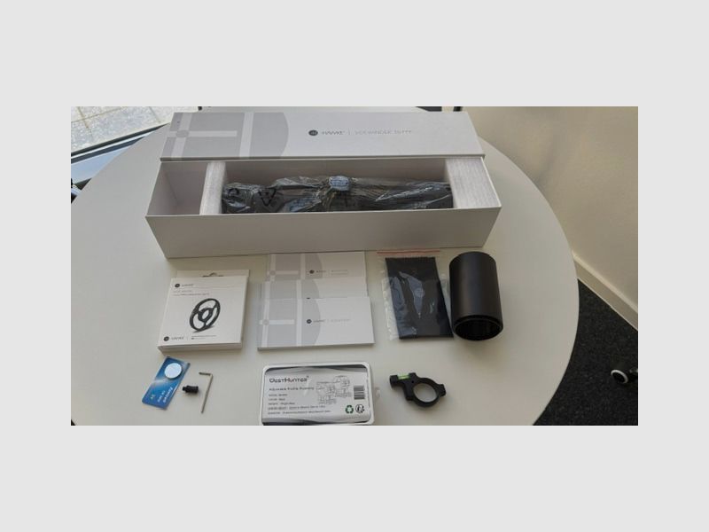 Hawke Sidewinder 30 FFP 6-24x56 (17460) – Half Mil reticle – As new / unfired / unused in original packaging - with Bubble Level