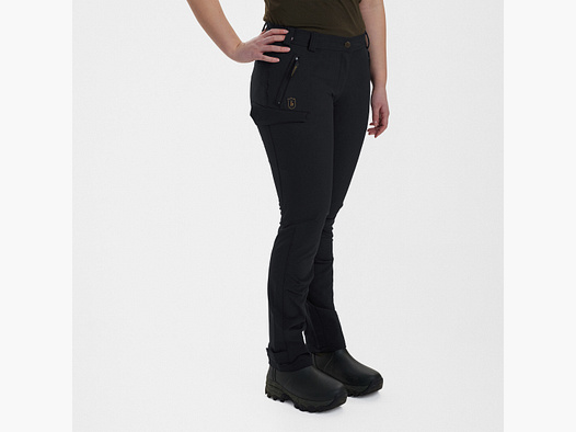 Lady Ann Full Stretch Hose - Black – Kleidergröße Damen: 48