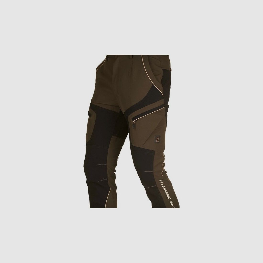 PANTALON DE CHASSE ALPI U-TEX VERT/BEIGE, image 6 sur 7