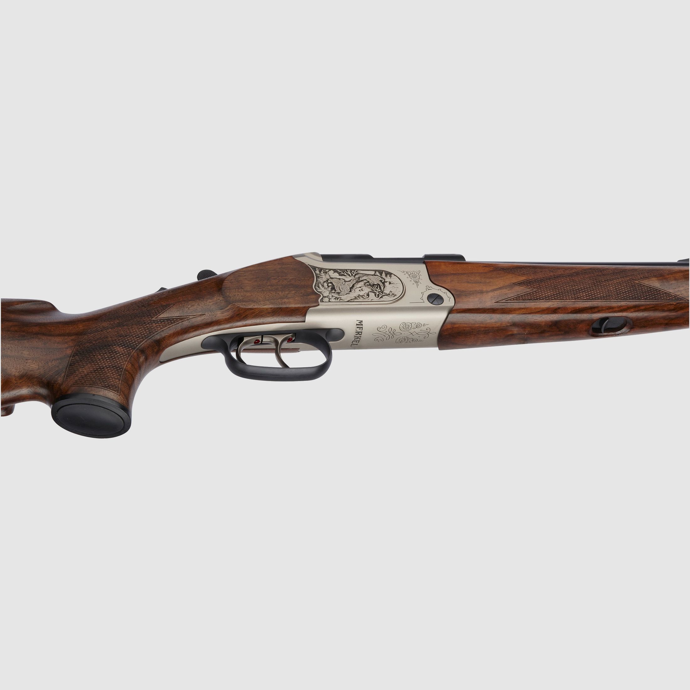 Merkel B4 hunting, caliber 12/76 - 30-06 Sp.