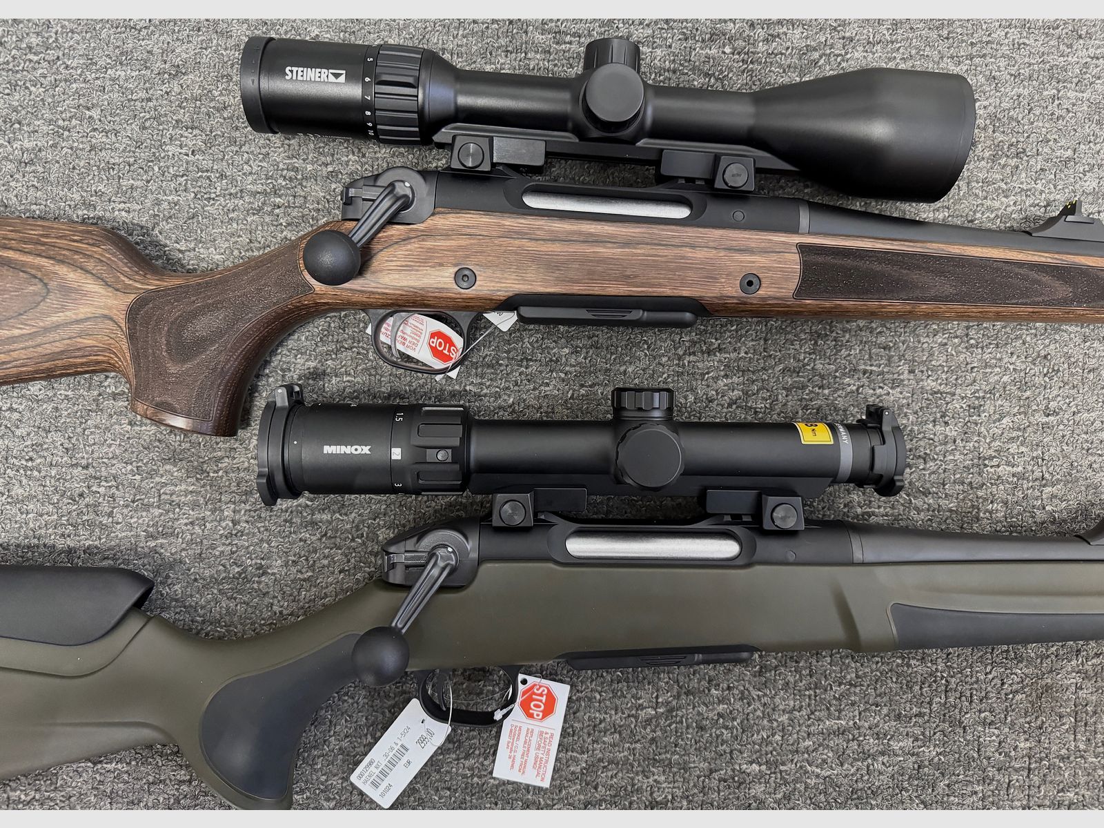Haenel NXT - 2 Waffen - 2 Zielfernrohre - ein Preis