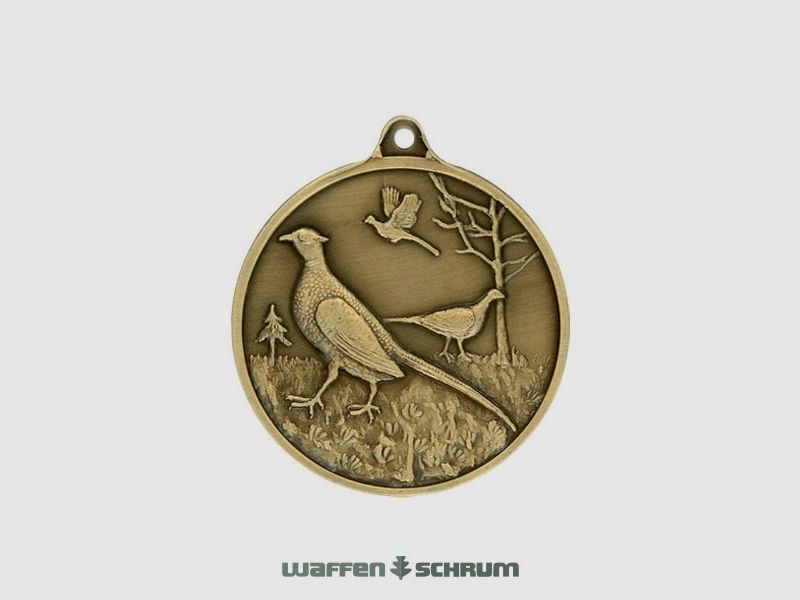 Steinhauer&Lück Jagdmedaille Fasan 40mm Bronze