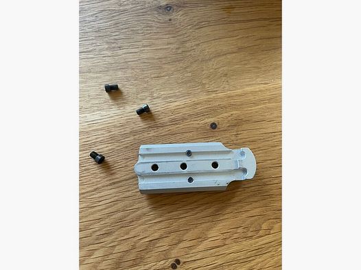Montageplatte für S&W Revolver für Red Dot Montage.