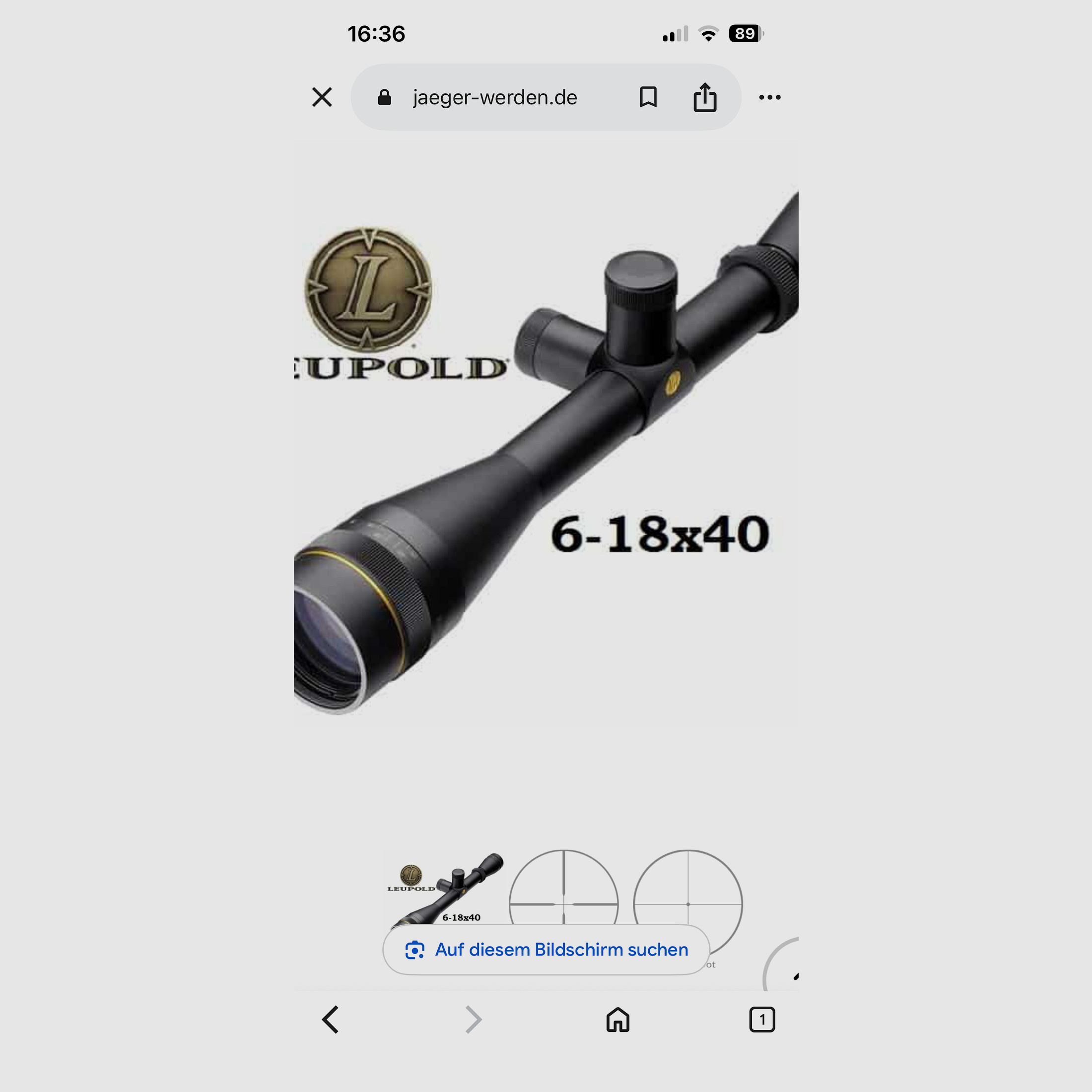 Leupold VX-2  6-18x40