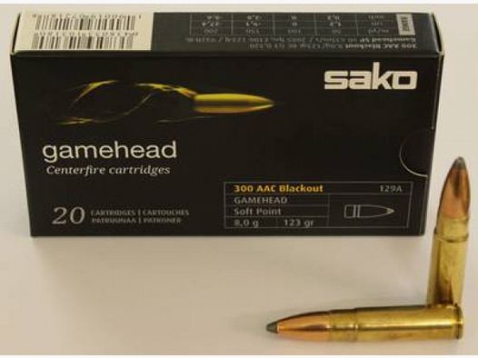 .300 BLK GameHead SP 8.0g / 123grs