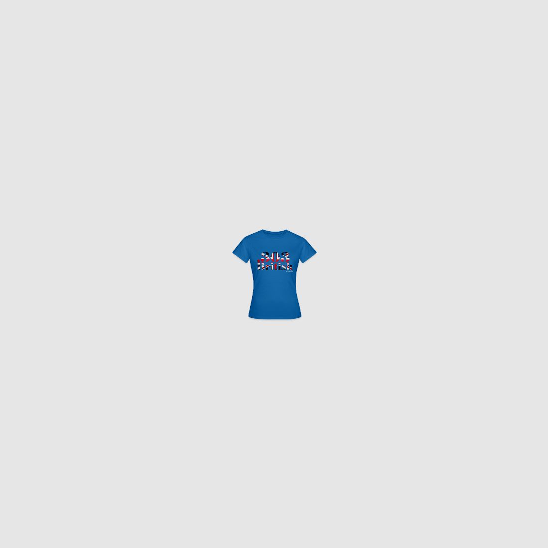 303 British - Frauen T-Shirt Dunkellila