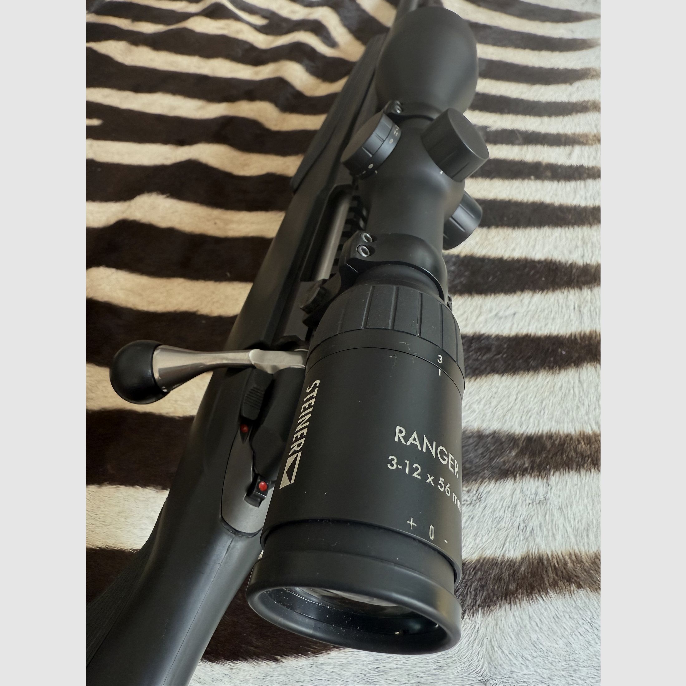 TIKKA T3x VARMINT .308 Win. LINKSSYSTEM STEINER RANGER 3-12 x 56