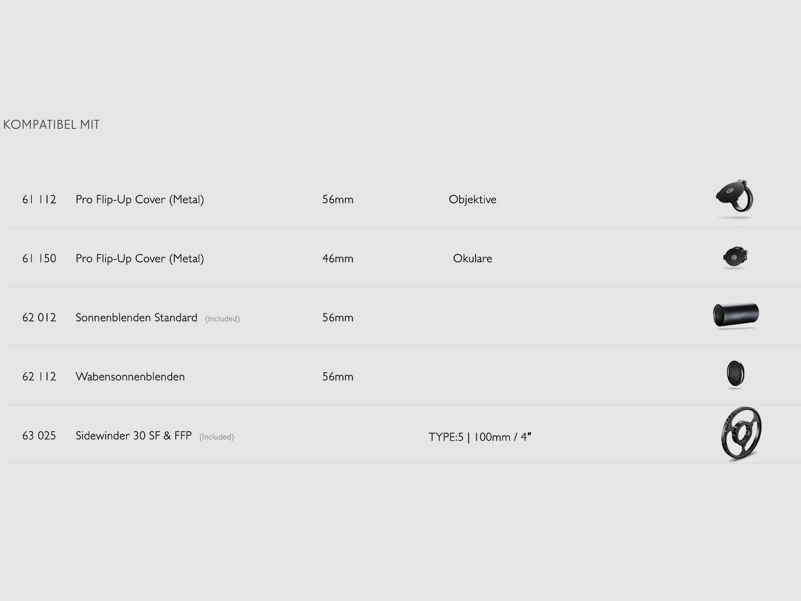 Hawke Zielfernrohr 17271 SIDEWINDER 30 SF 8-32x56 SR PRO II ABSEHEN