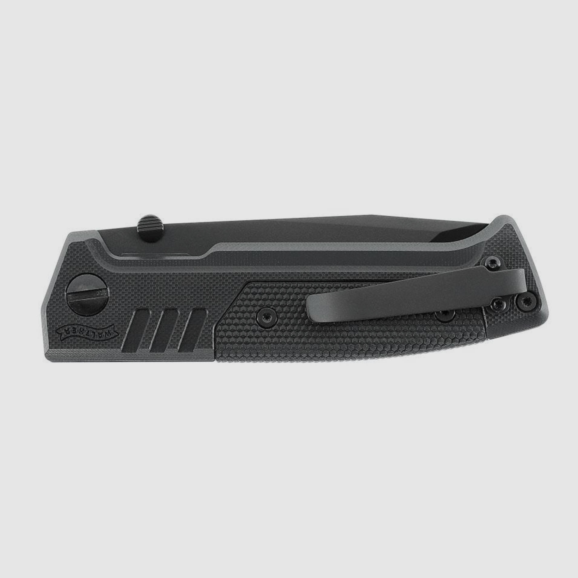 Umarex 5.0881 Messer Walther PDP Tanto Folder plain, schwarz, Bild 3 von 3