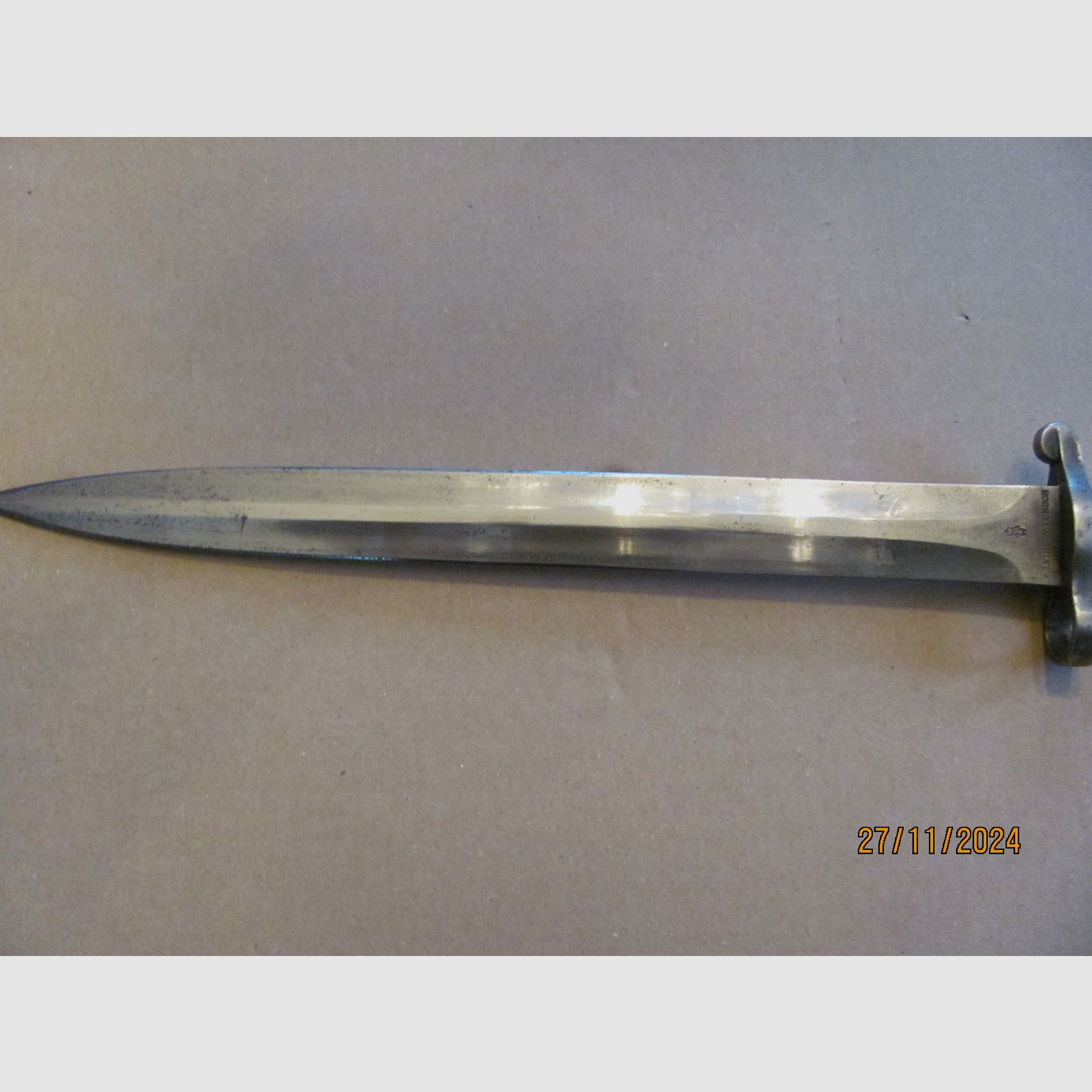 Genuine Wilkinson made Enfield 1903 pattern Royal Afghan Army bayonet