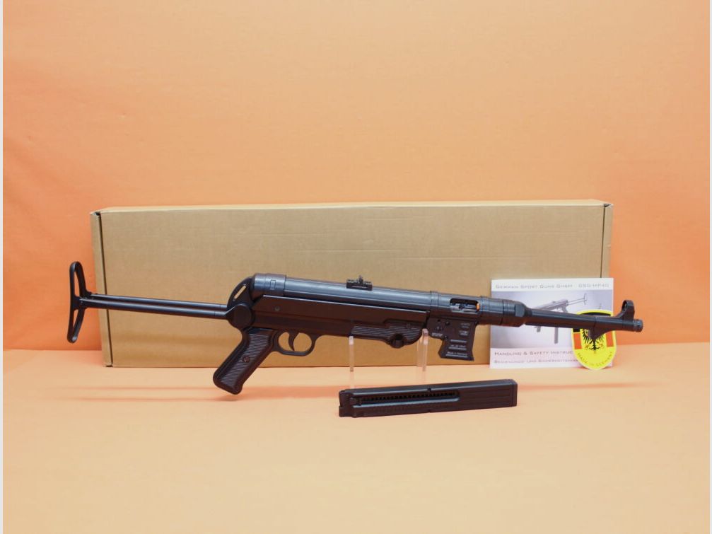 GSG German Sport Guns Ha.Büchse .22lr German Sport Guns Schmeisser GSG-MP40, 253mm Lauf/ Klapp-Schulterstütze(.22lfB/L.R.)