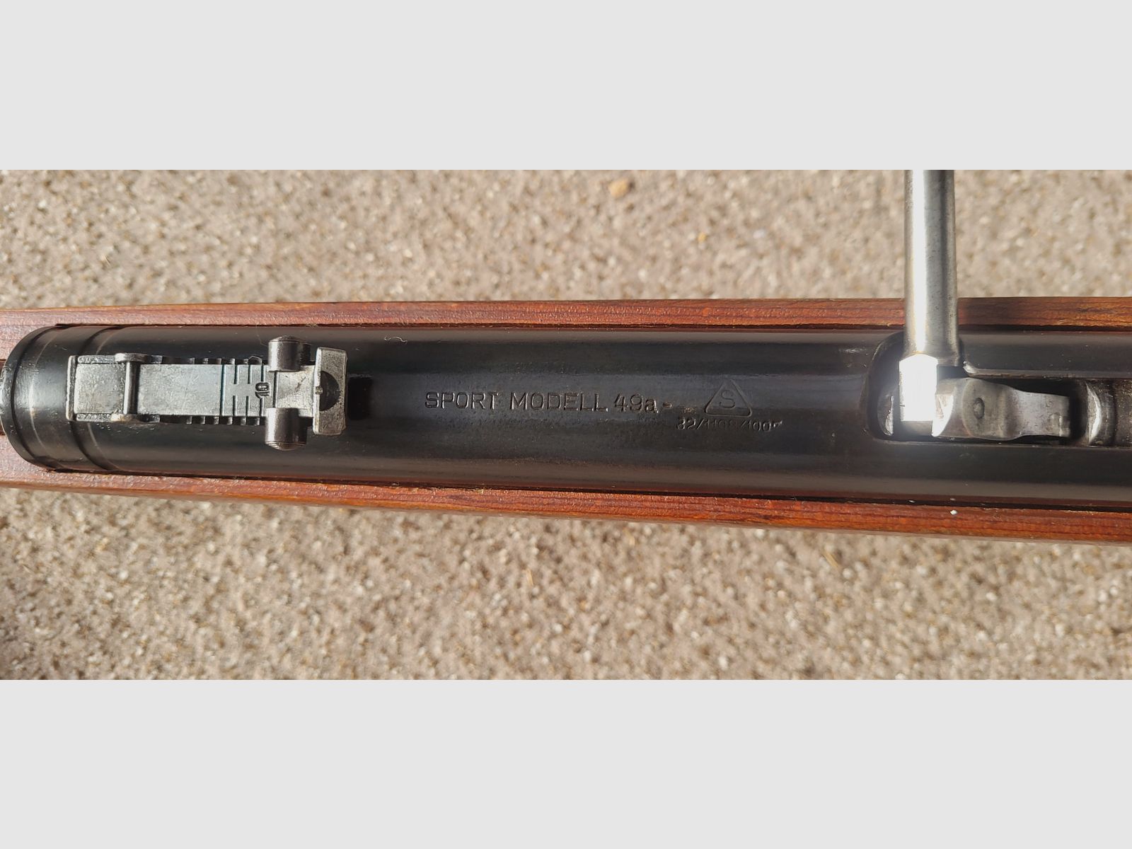 DDR air rifle, Haenel 49a