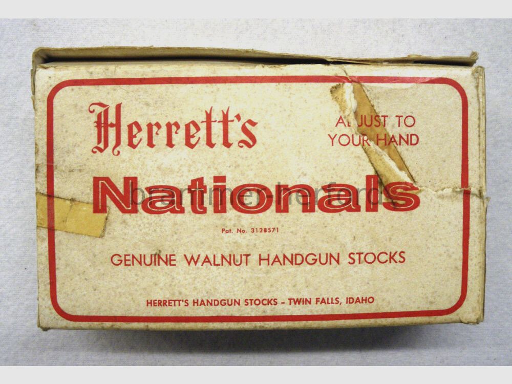 Herrets Plaques de Garde en Noyer N-H-23 Hi Standard .22 etc., image 3 sur 4