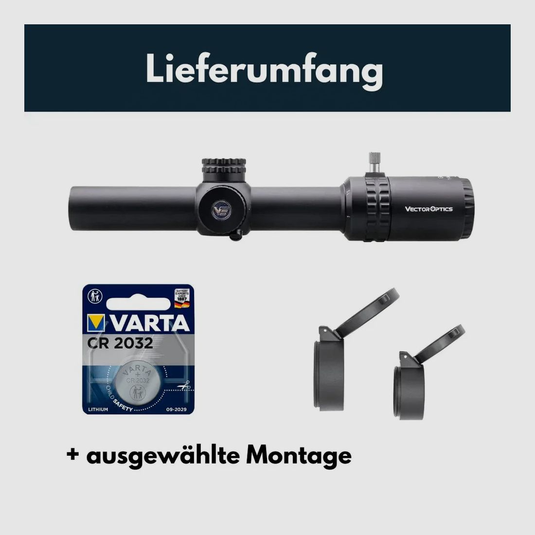 Vector Optics SCOC-13II Grimlock 1-6x24SFP GenII