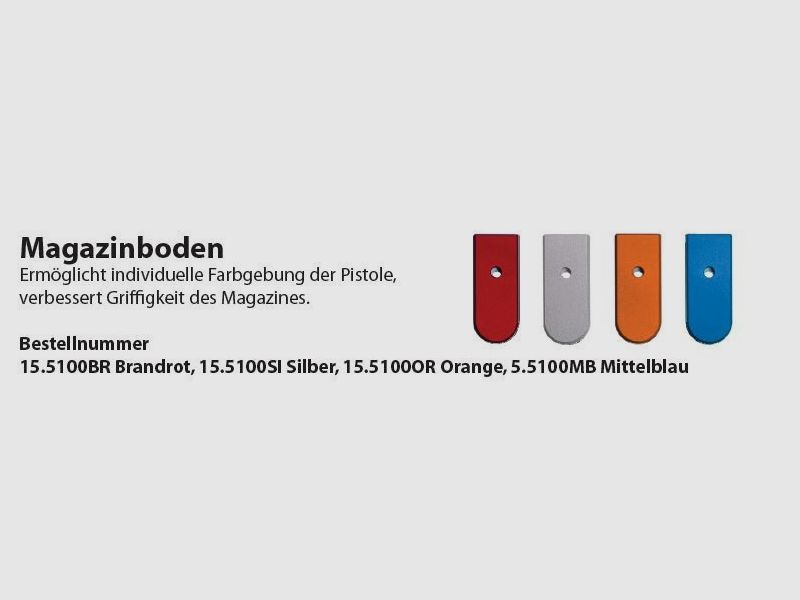 Wyss Magazinboden SIG P210