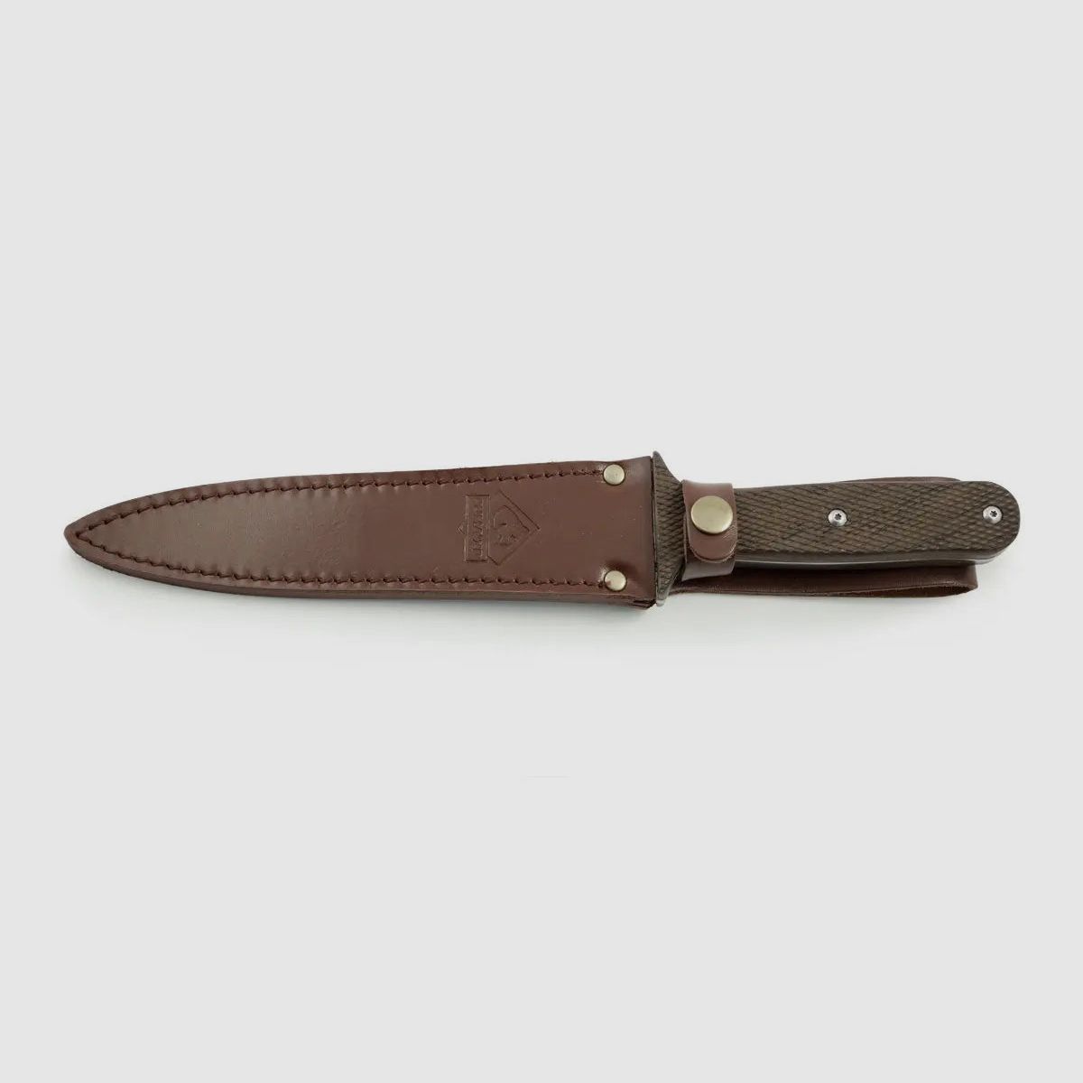 Puma XP couteau à sanglier 13, couteau de capture, pakkawood avec peau de poisson