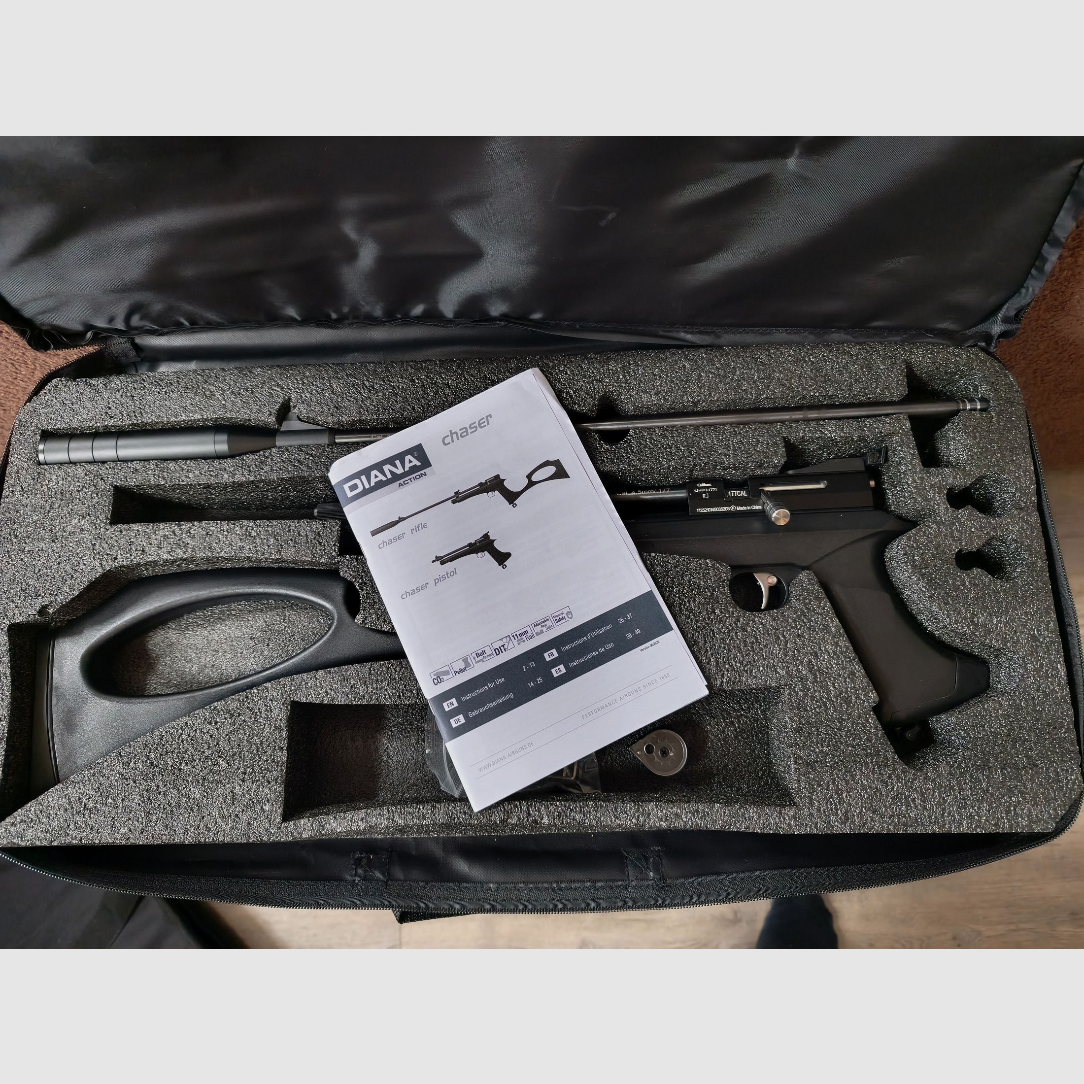 Diana Chaser Rifle Co2 Gewehr 4,5 mm Diabolo (P18)