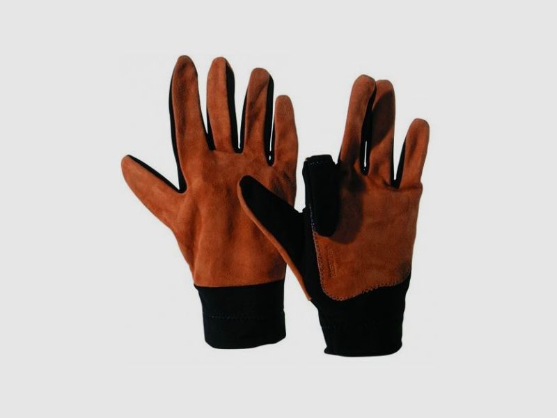 Bruine Leren Handschoenen Model R1065, afbeelding 1 van 2