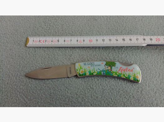 Klappmesser Taschenmesser mit Gartenmotiv (NEU)