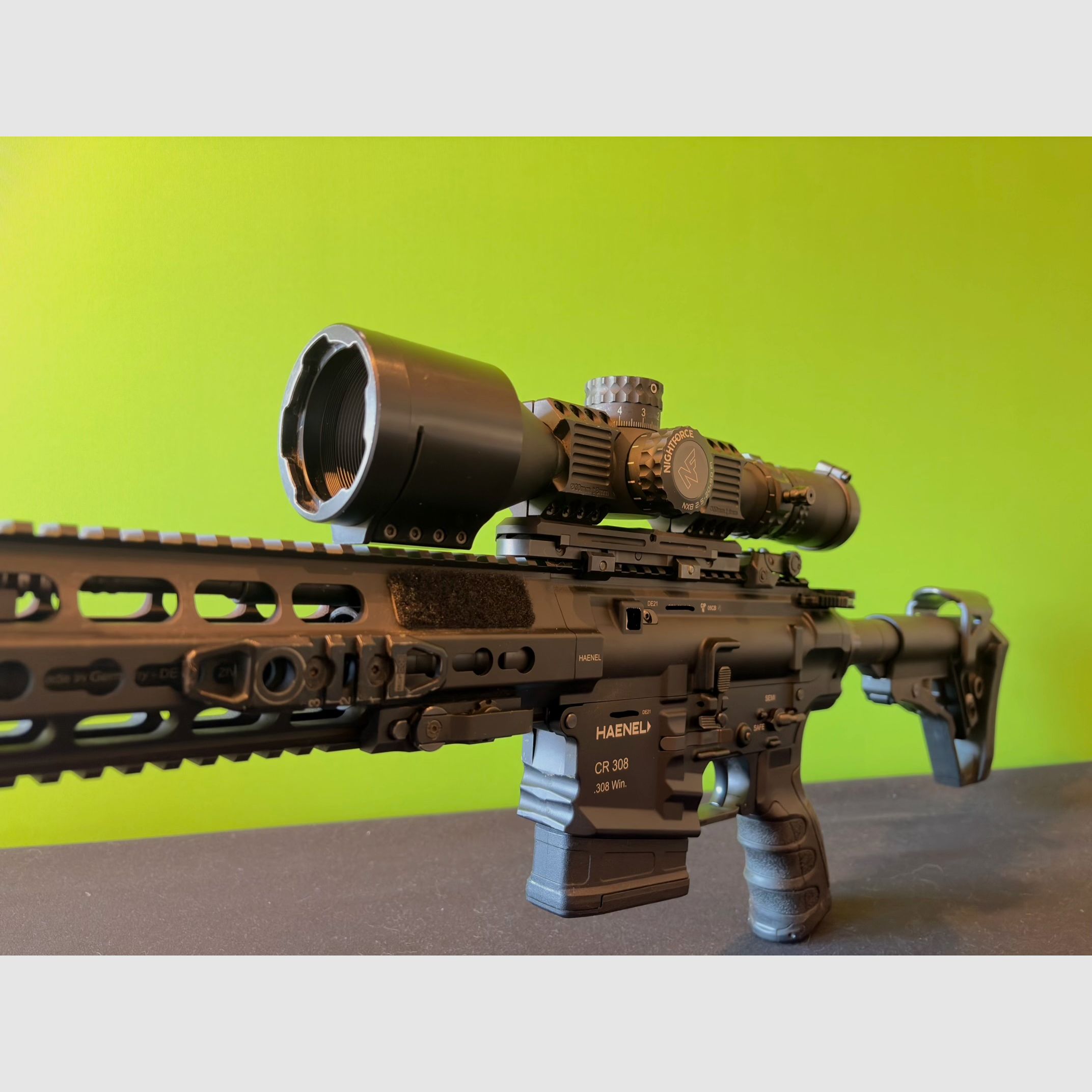 Haenel CR308 | Nightforce NX8 | A-Tec Marksman | Dentler TAC | Magpul