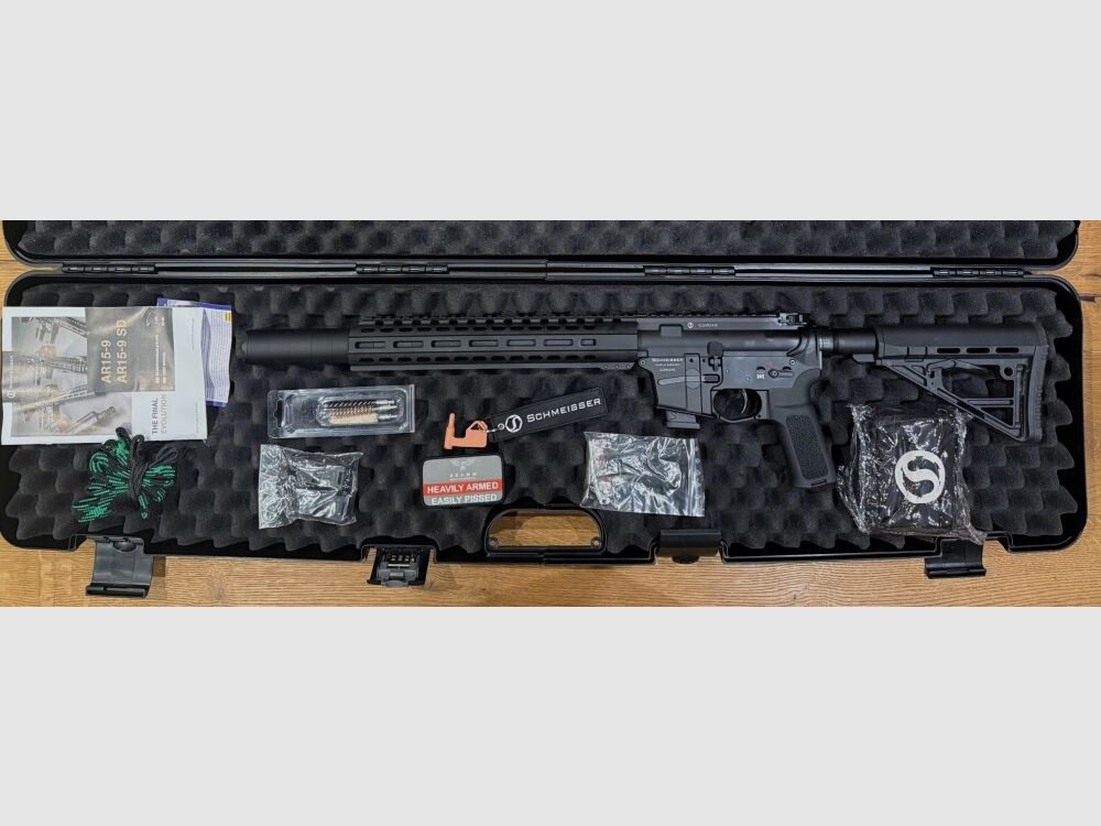 Schmeisser AR15-9 S4-F SD (silencieux intégré)