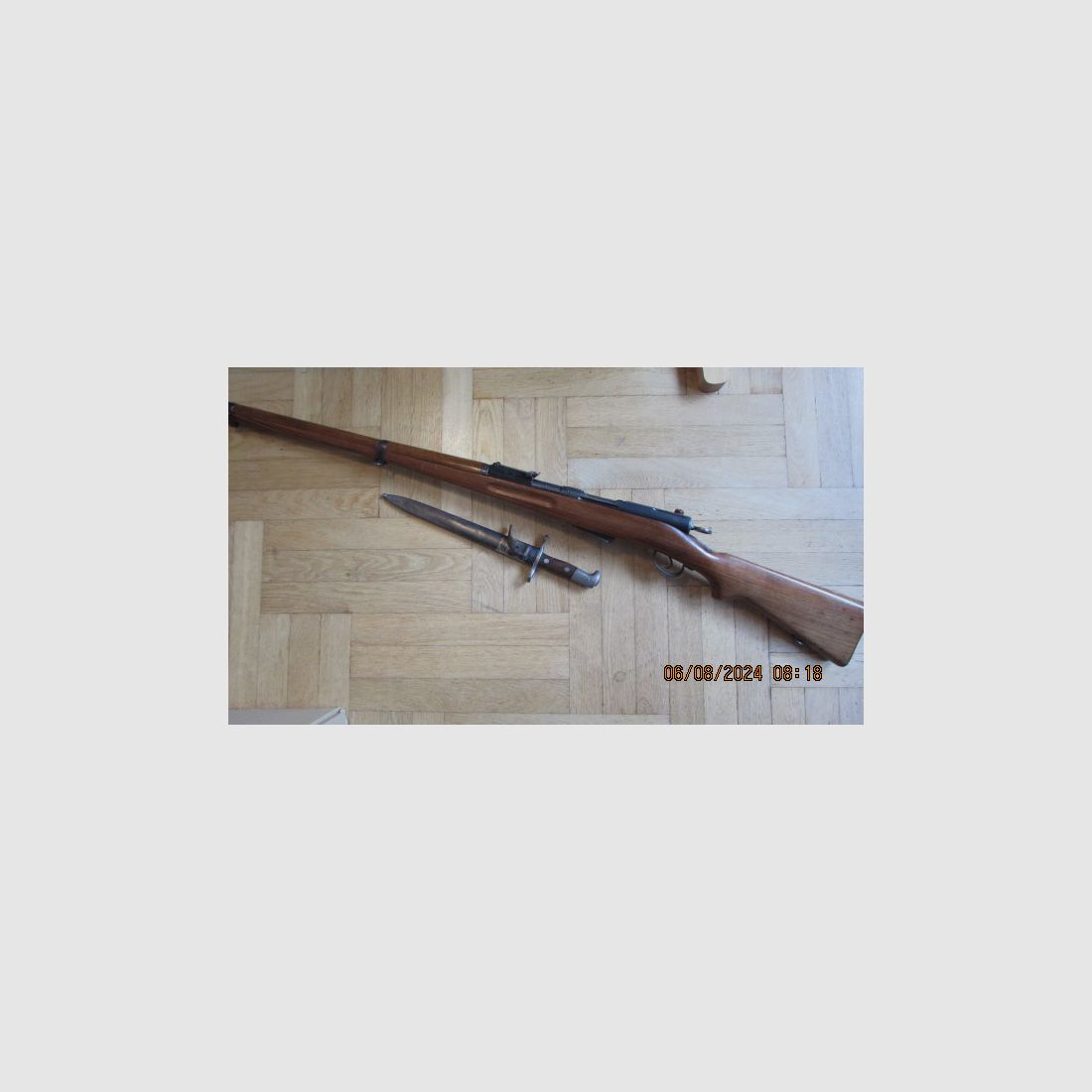 Schweizer Gewehr 11 mit Bajonnet, Kal. 7,5x55