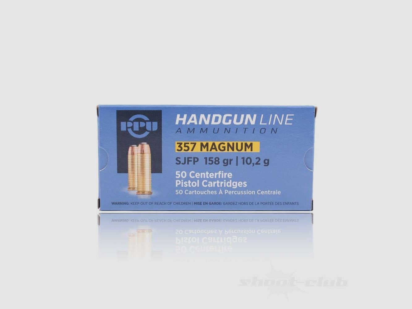 PPU - Prvi Partizan SJFP 158grs 50St .357Mag
