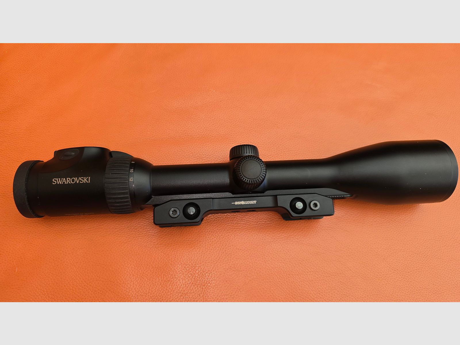 Swarovski Optik 2-12x50 Z6i mit Schiene SR auf Innomount QD Brückenmontage für Picatinnyschiene und Basen aus Stahl für Sauer 100/101 oder Rem.700.